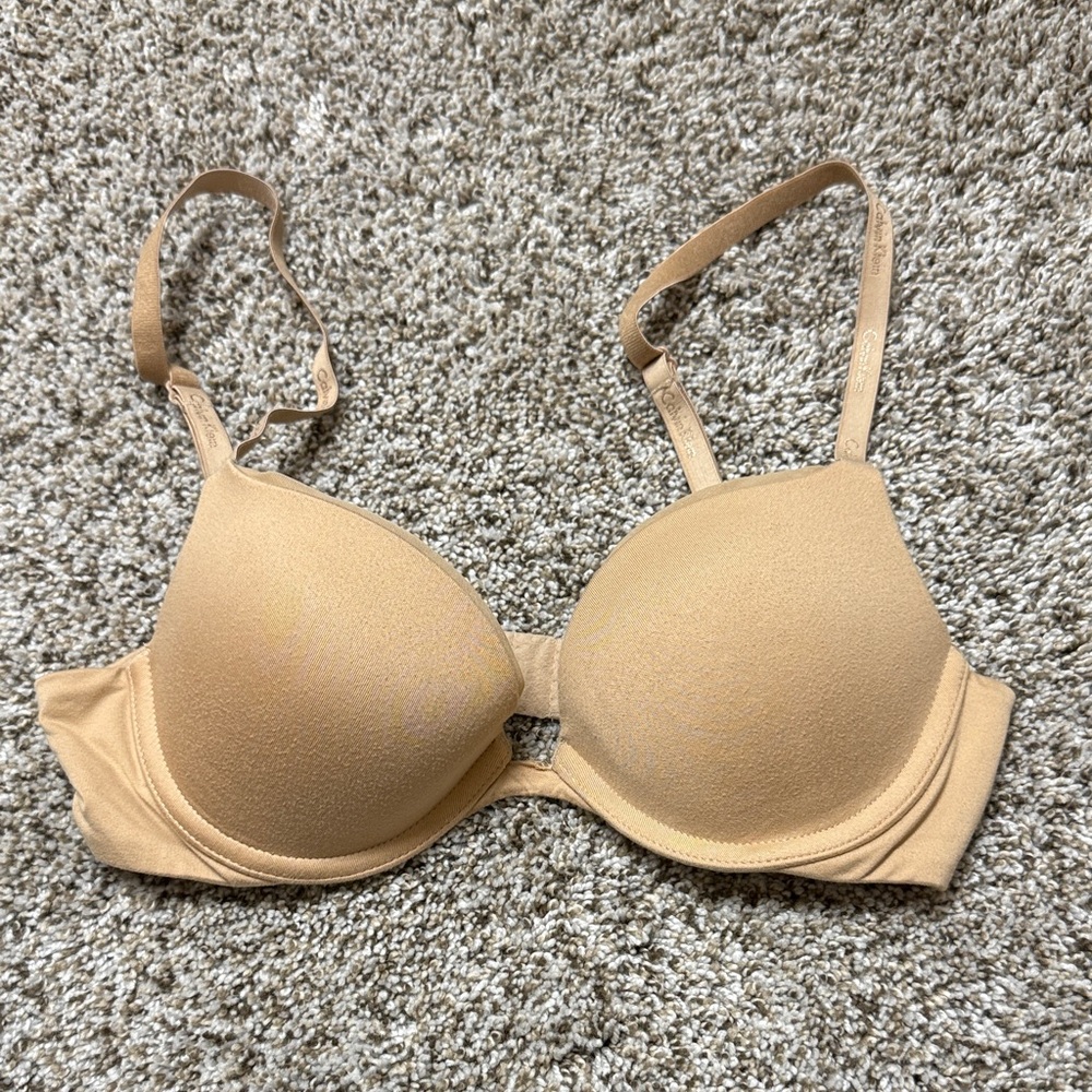 Women's Calvin Klein Tan Bra